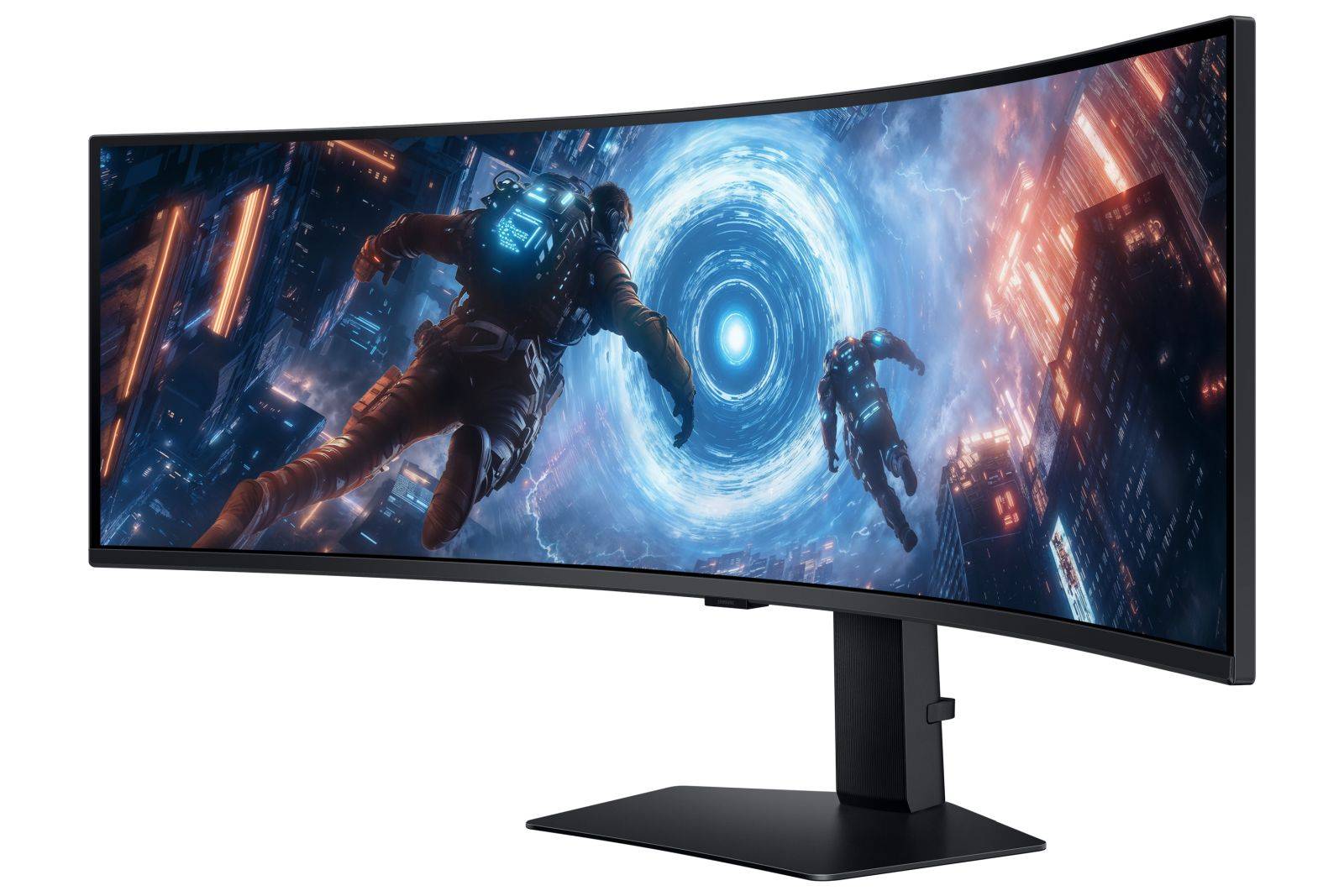Samsung Odyssey G9 S49FG916EU G91F Series LED-Monitor Gaming gebogen 124,5 cm 49" 5120 x 1440 Dual Quad HD @ 144 Hz VA-2