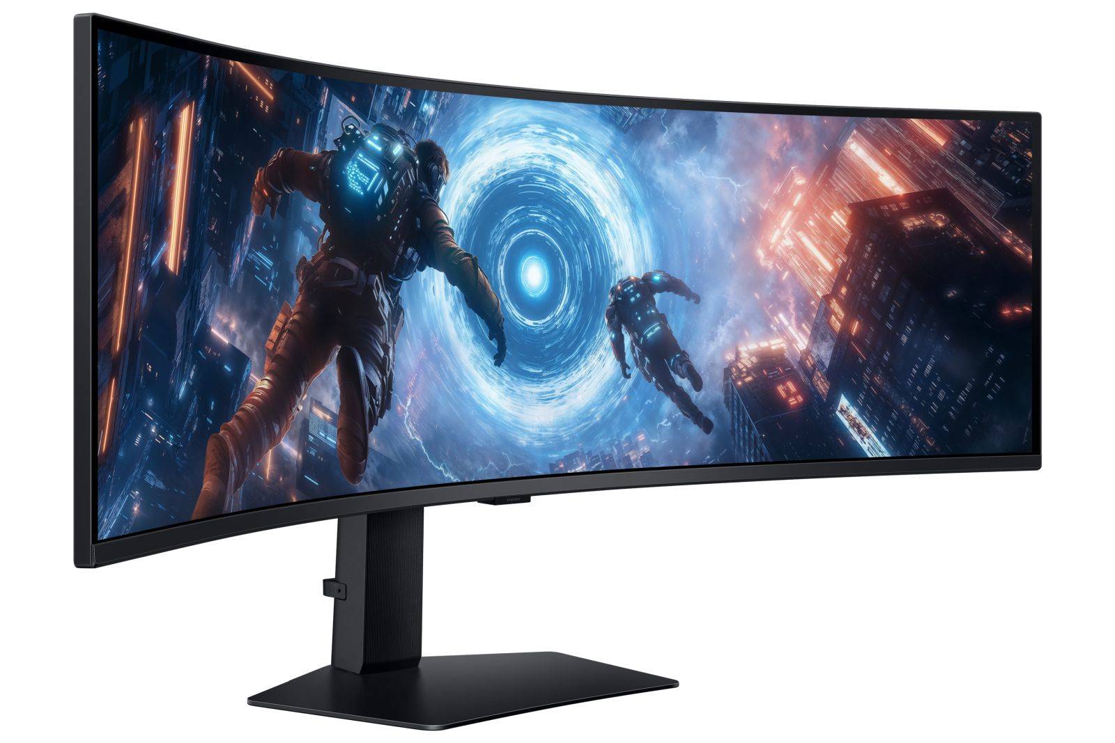 Samsung Odyssey G9 S49FG916EU G91F Series LED-Monitor Gaming gebogen 124,5 cm 49" 5120 x 1440 Dual Quad HD @ 144 Hz VA-3