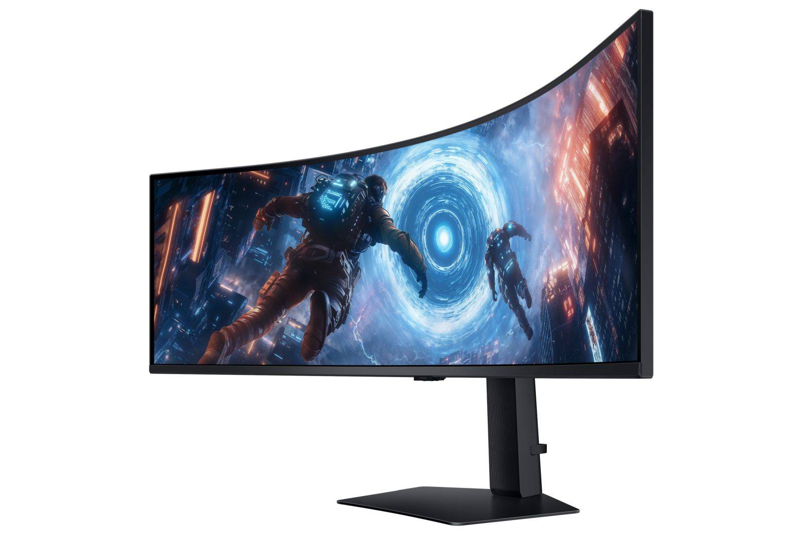 Samsung Odyssey G9 S49FG916EU G91F Series LED-Monitor Gaming gebogen 124,5 cm 49" 5120 x 1440 Dual Quad HD @ 144 Hz VA-4