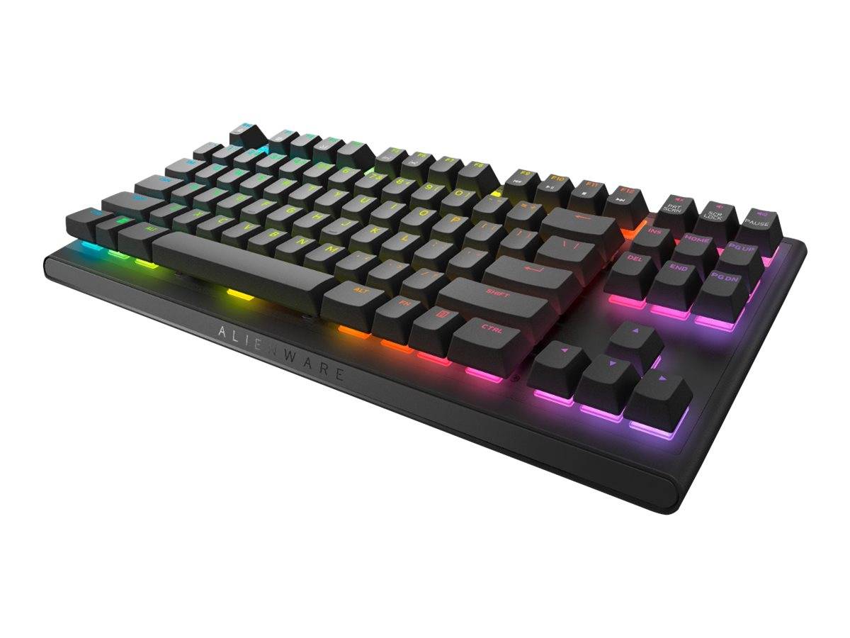 Alienware Tenkeyless-Gamingtastatur AW420K ohne 10-Tasten-Ziffernblock, Englisches Layout (QWERTY)-0