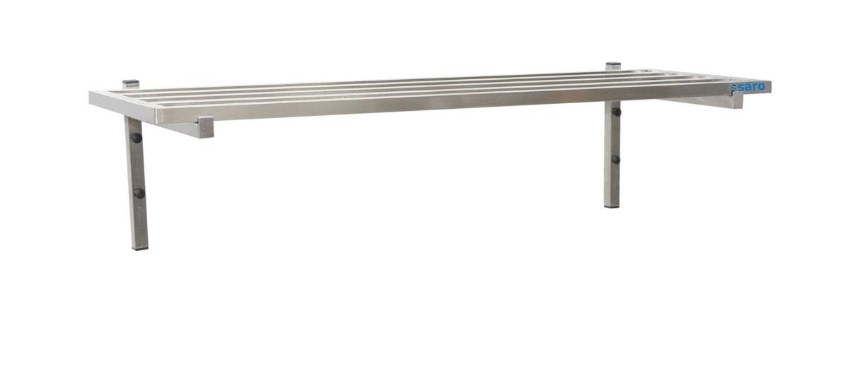 SARO 700 4605 Wandbord mit Streben 1200mm Gastro Profi Küche Restaurant Imbiss-0