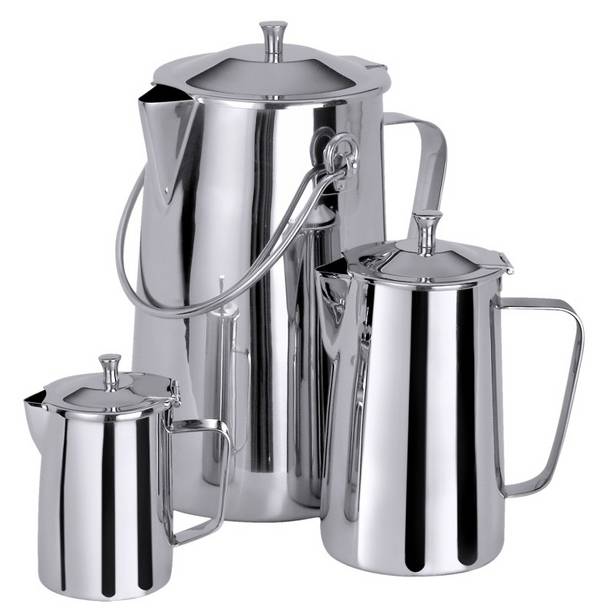 CONTACTO 3017 200 Kaffeekanne 2 l Edelstahl Gastro Restaurant Küche Profi Imbiss