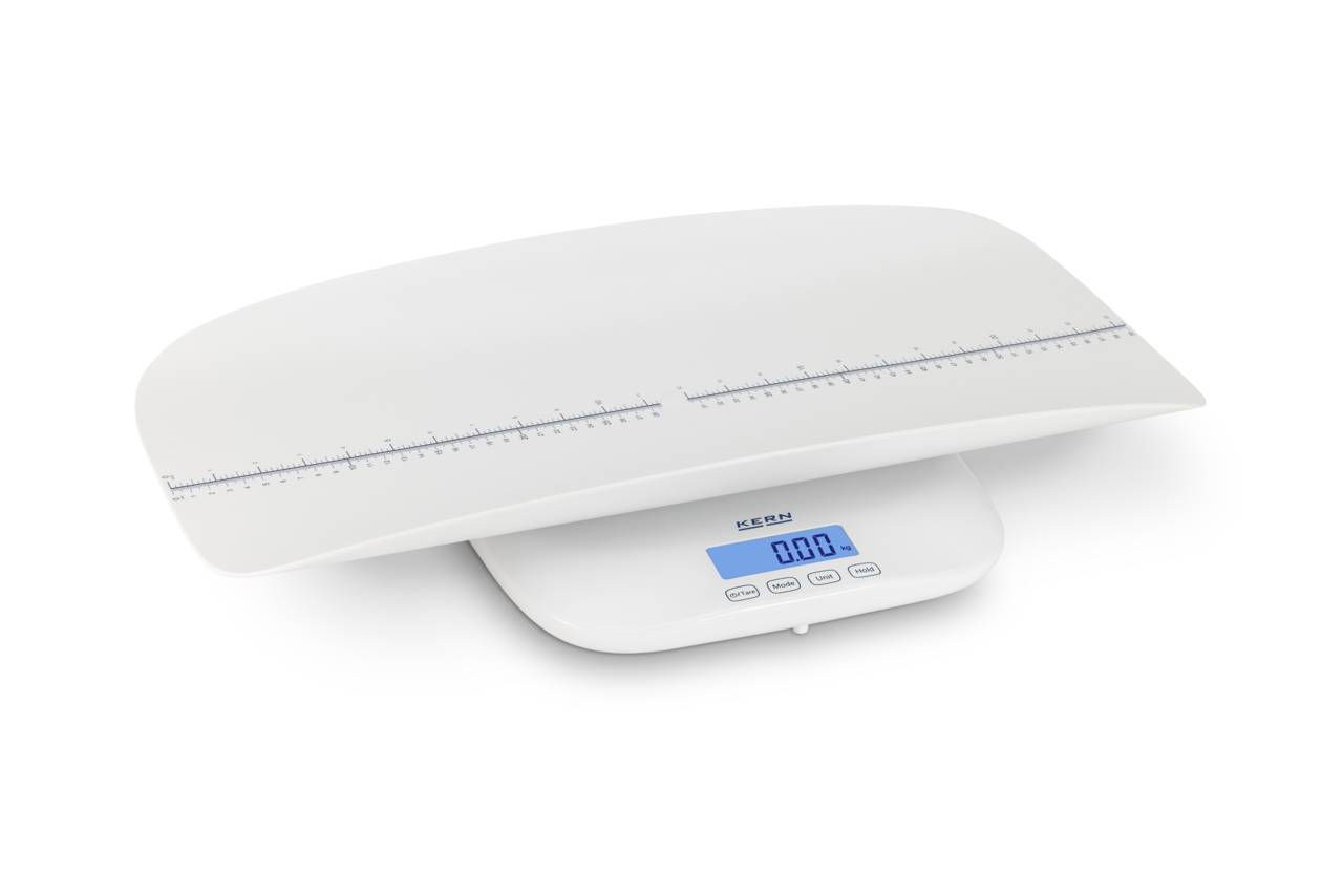 KERN Babywaage MBF 100K-2, Wägebereich 20 kg; 100 kg, Ablesbarkeit 0,01 kg; 0,05 kg-0
