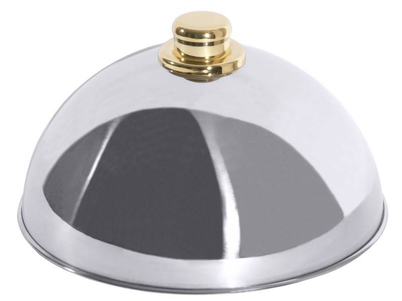 CONTACTO 6450 250 Tellerglocke 25cm Edelstahl Gastro Restaurant Küche Profi-0