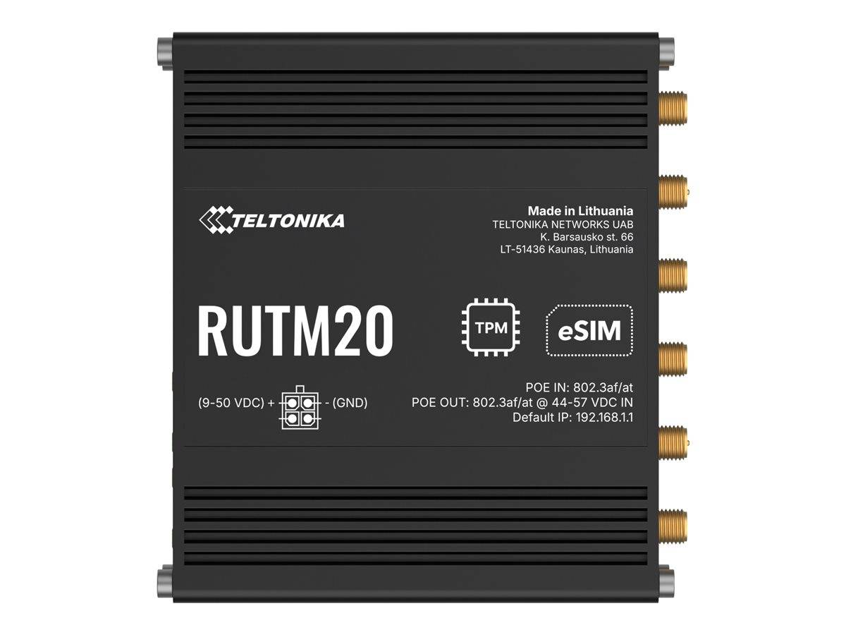TELTONIKA RUTM20 5G Router PoE Dual SIM und eSIM-0
