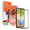 Cadorabo Panzerfolie für Samsung Galaxy A04S Schutzfolie in Transparent Displayschutz Gehärtetes Schutzglas Folie