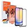 Cadorabo Panzerfolie für Samsung Galaxy A25 5G Schutzfolie in Transparent Displayschutz Gehärtetes Schutzglas Folie
