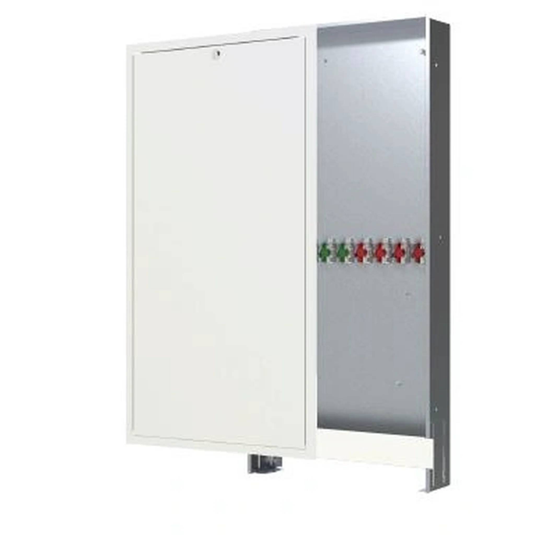 Danfoss Unterputzkasten, 690x1350x150mm, EvoFlat, exkl. Kugelhahn, max. 10 HK, 1 Stk.