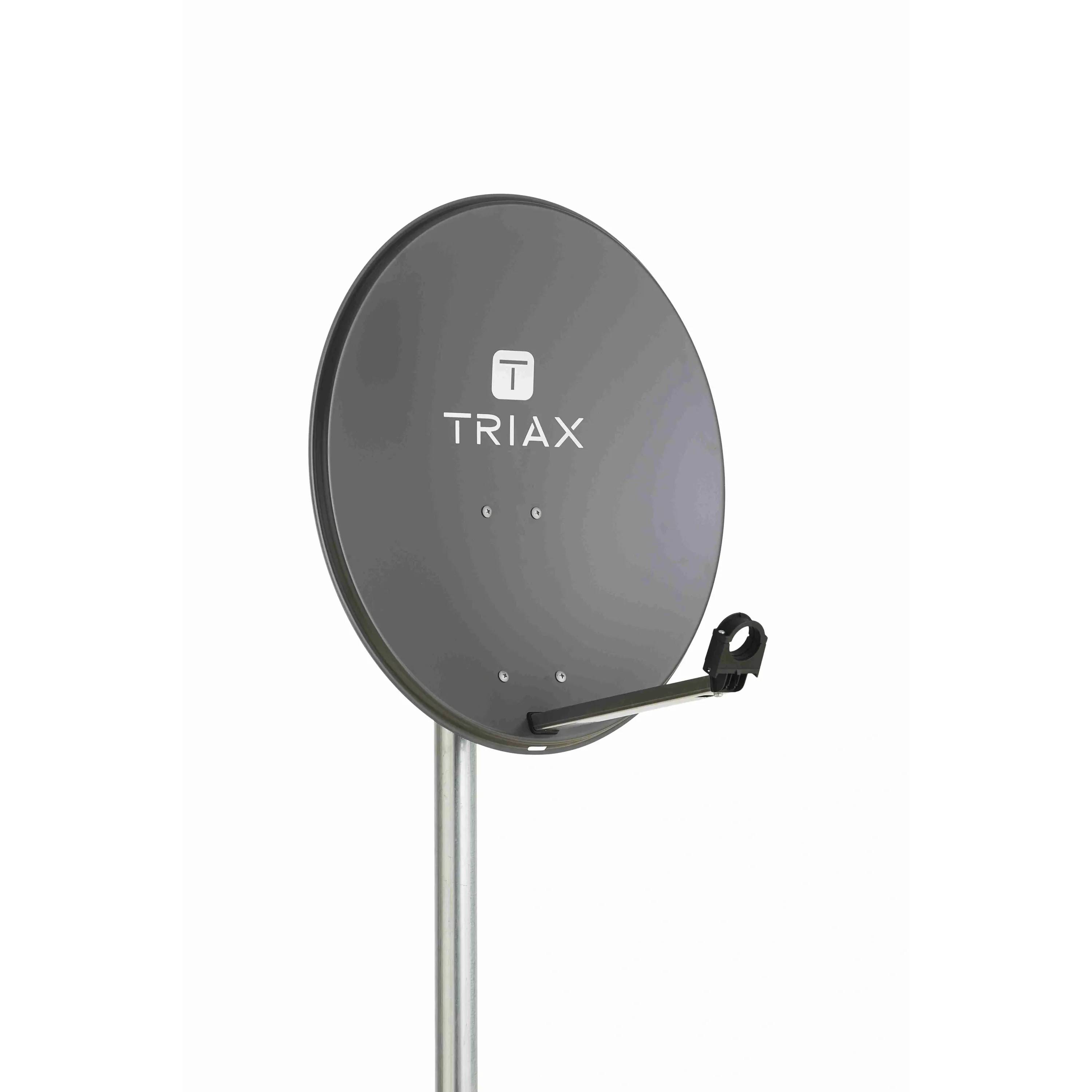 TRIAX Offset Antenne, Stahl, 65 x 58cm, anthrazit, 1 Stk.-0