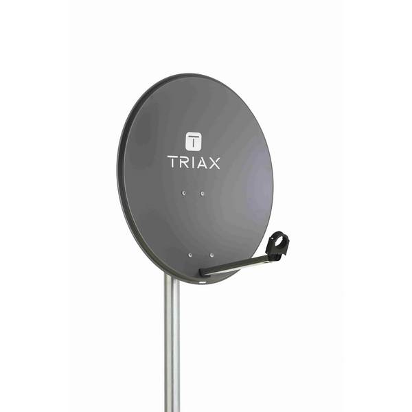 TRIAX Offset Antenne, Stahl, 65 x 58cm, anthrazit, 1 Stk.