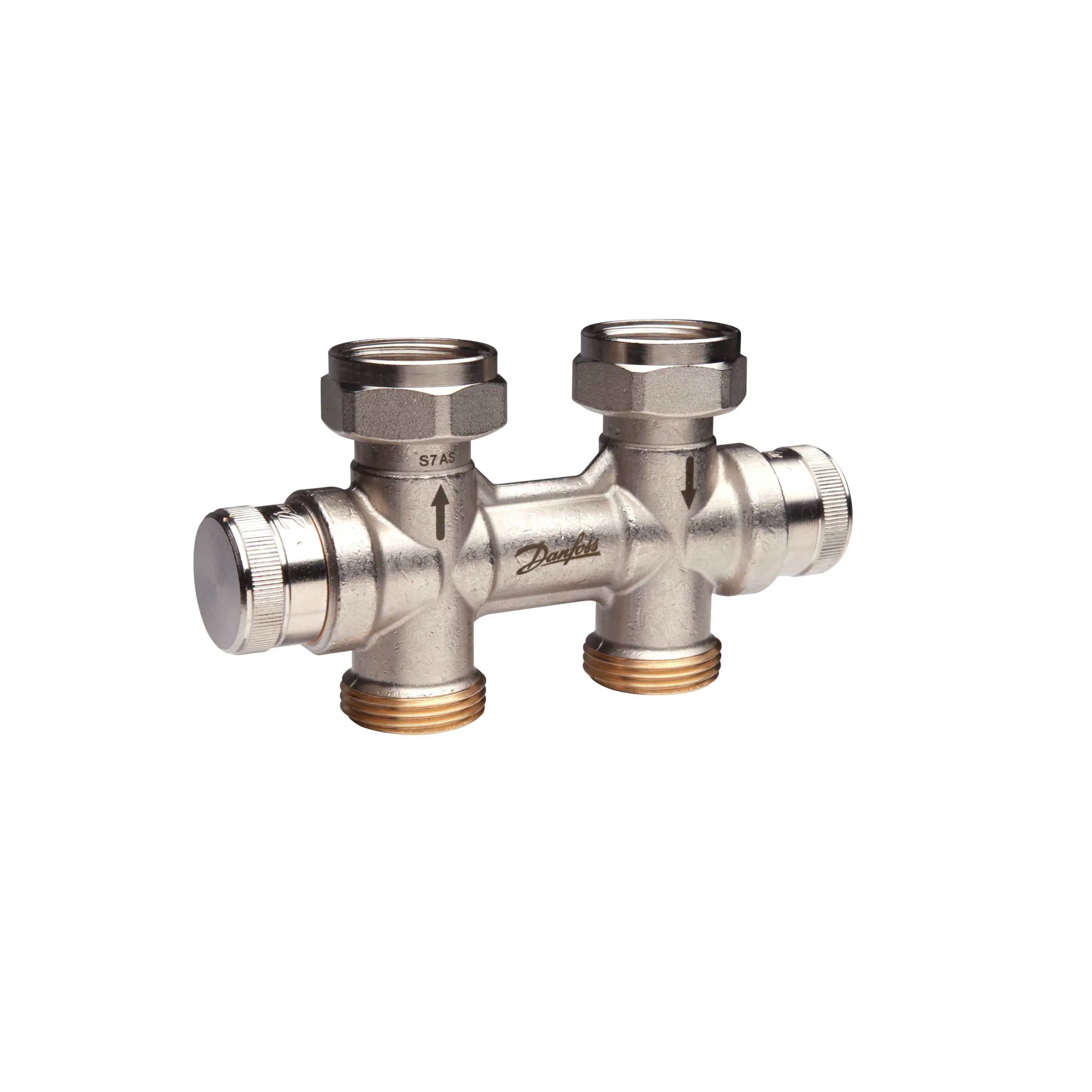 Danfoss dynamischer Hahnblock für Ventil-HK, RLV-KDV, G 3/4", Durchgang, 1 Stk.-0