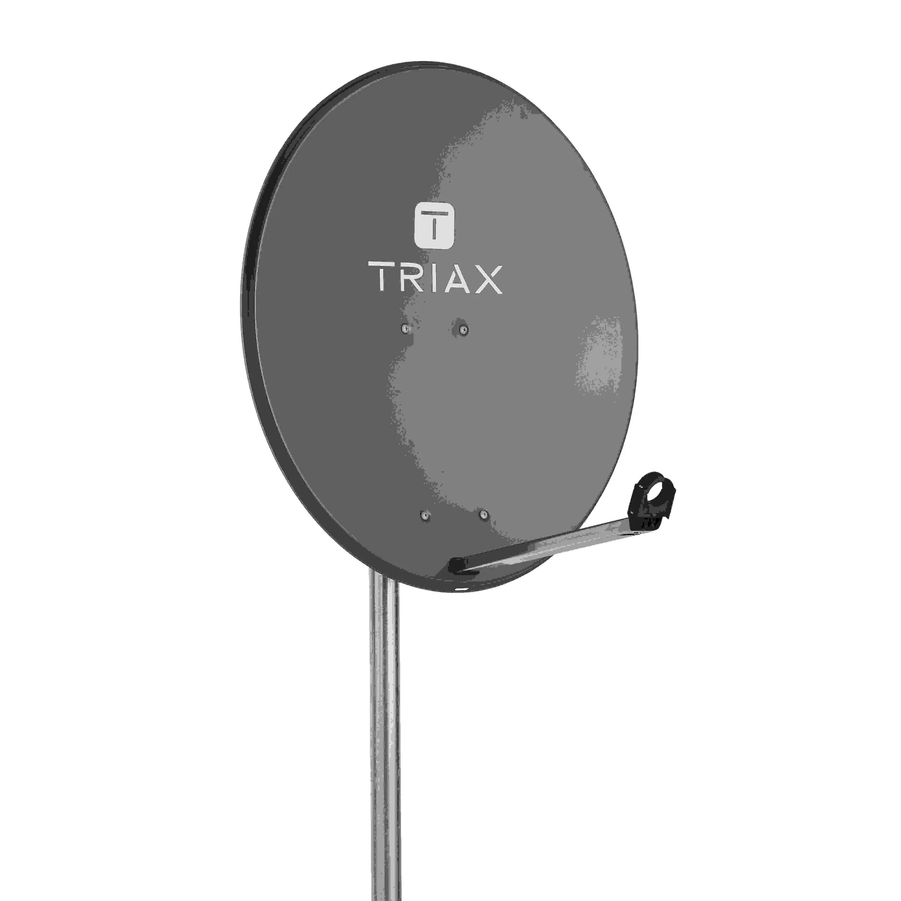 TRIAX Offset Antenne, Stahl, 85 x 75cm, anthrazit, 1 Stk.-0