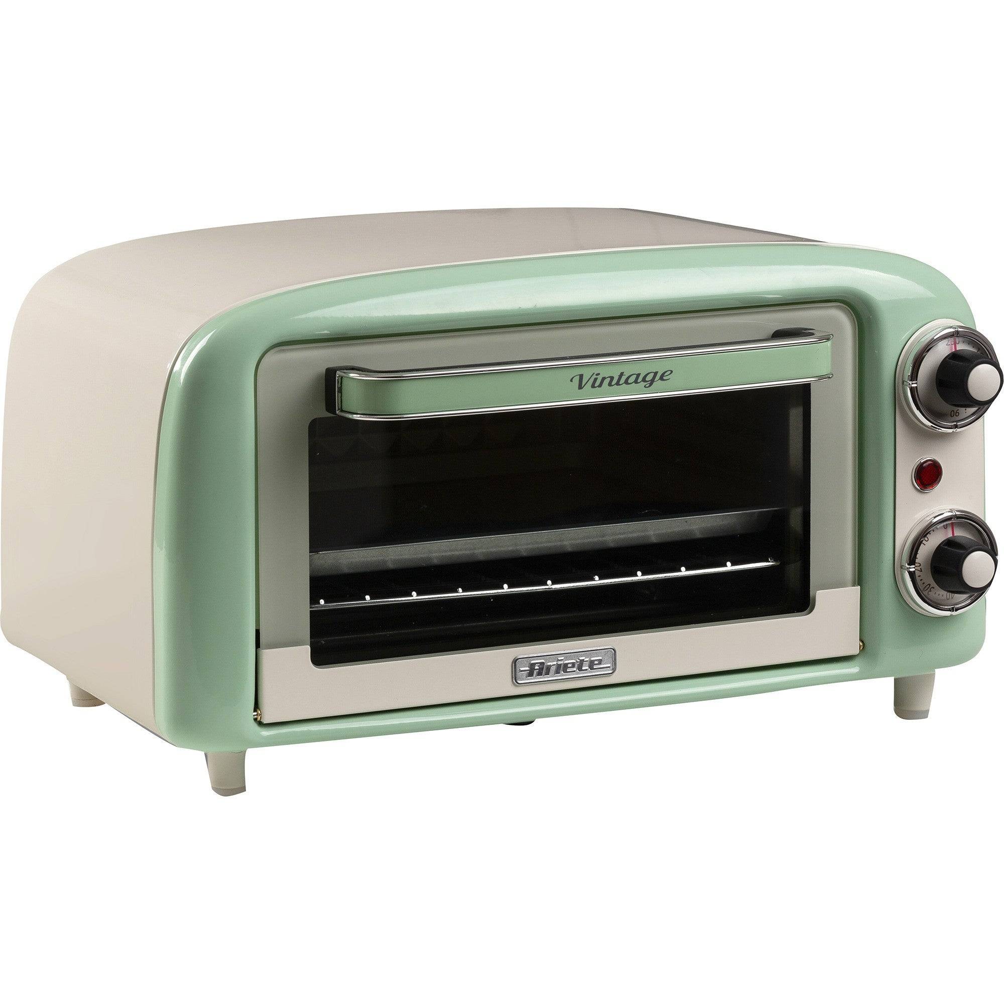 ARIETE - Mini-Backofen Vintage Green weiss/hellgruen 10 Liter-0