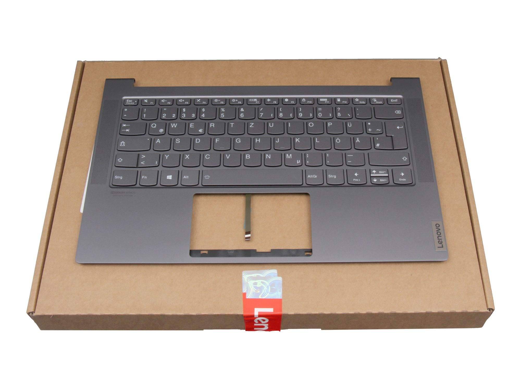 Lenovo keyboard 5CB0Z32107 for Yoga Slim 7 14ARE05 laptop layout - Tastatur - TL: Deutsch, QWERTZ-0