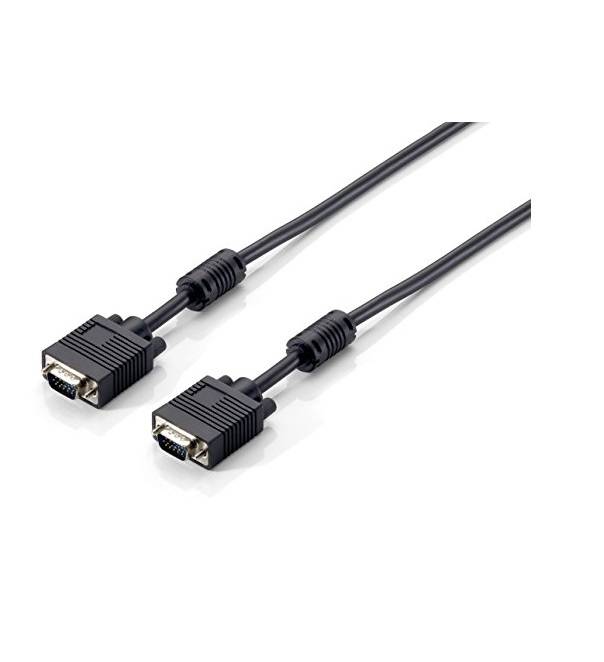 Equip 118814 - 10 m - VGA (D-Sub) - VGA (D-Sub) - Männlich - Männlich - Schwarz-0