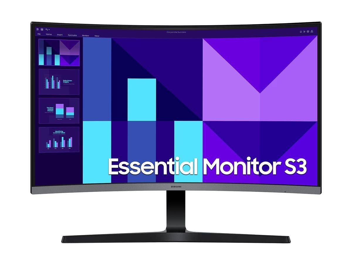 Samsung Essential S3 S27D390GAU FHD Curved Monitor 68,6 cm (27"")-0
