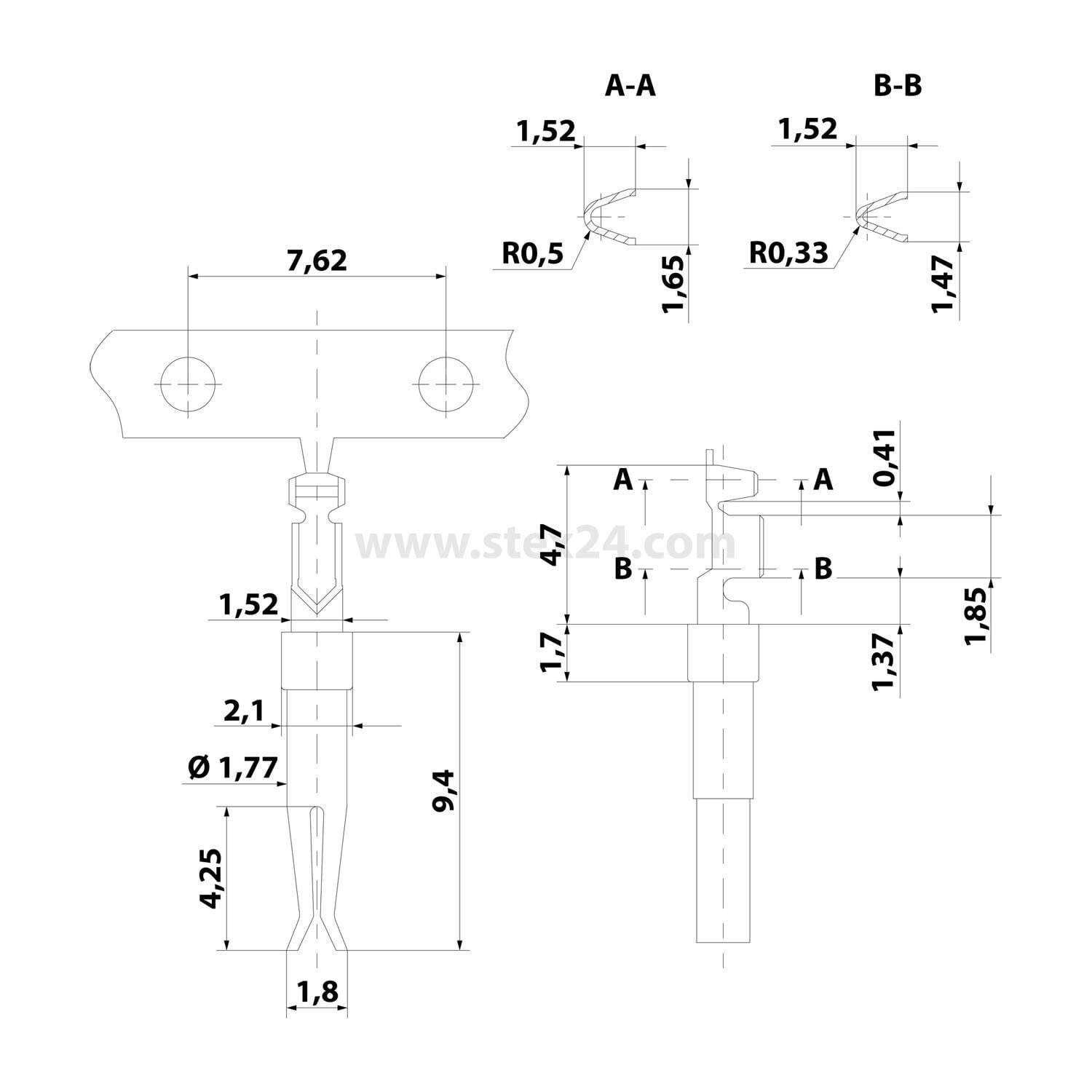 Symbolbild für HART HARTING D-SUB BU-C-BL A 09670007267 AFS 3