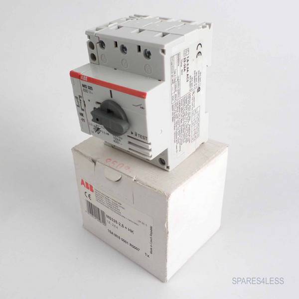 ABB Motorschutzschalter MS325-2,5 + HK 1SAM150001R0007 OVP