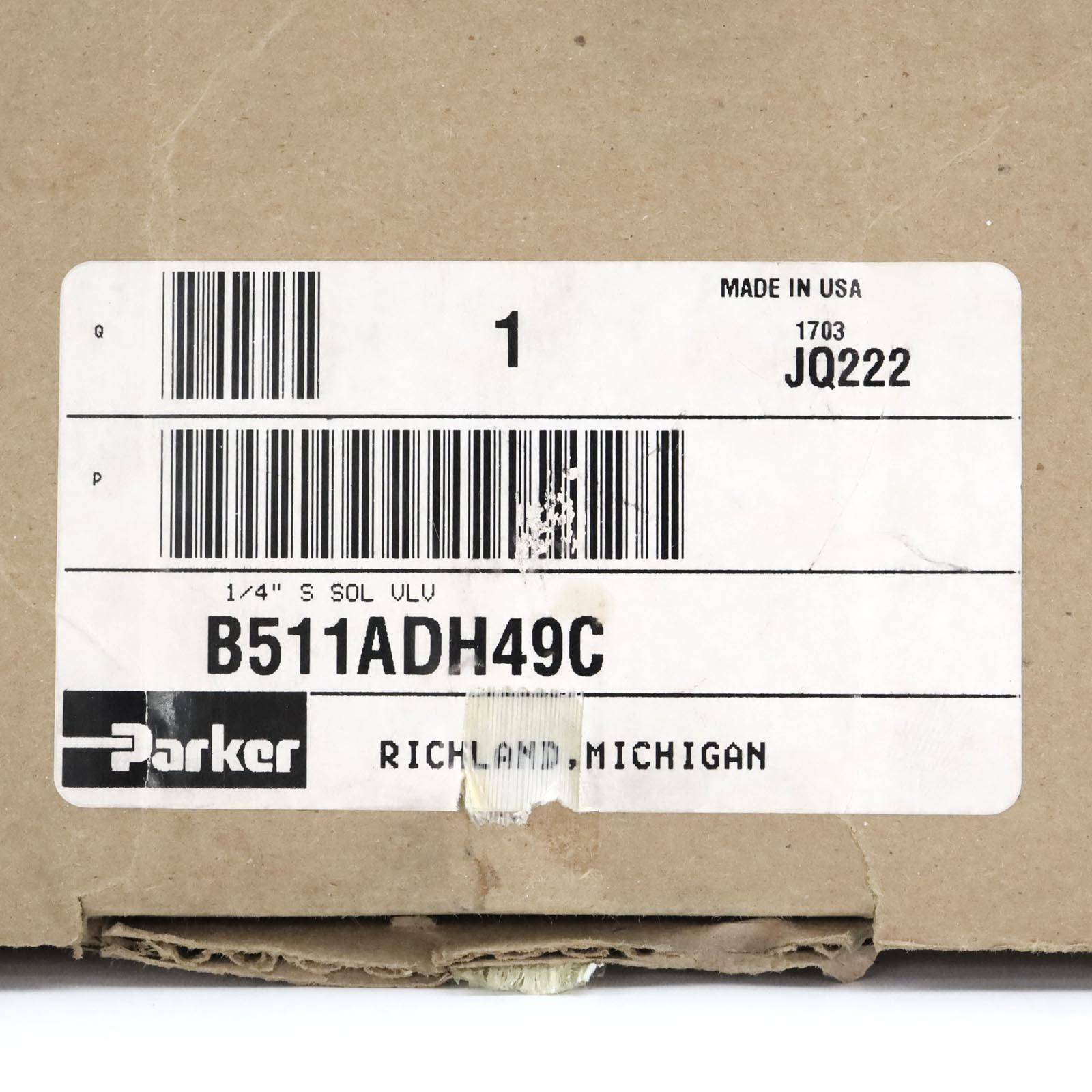 Parker Wegeventil B511ADH49C OVP-1