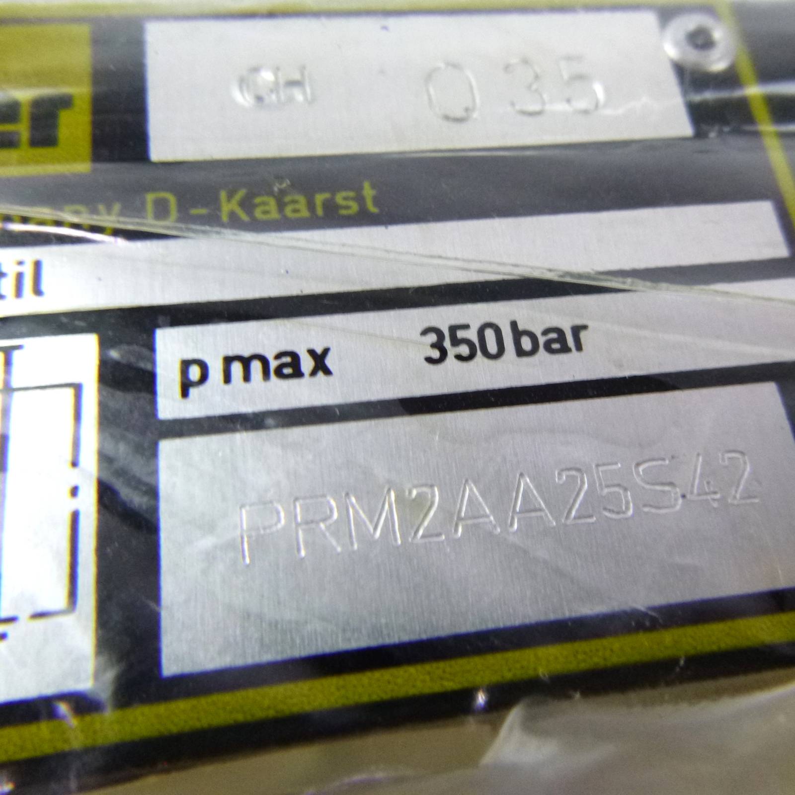 Parker Druckminderventil PRM2AA25S42 OVP-1