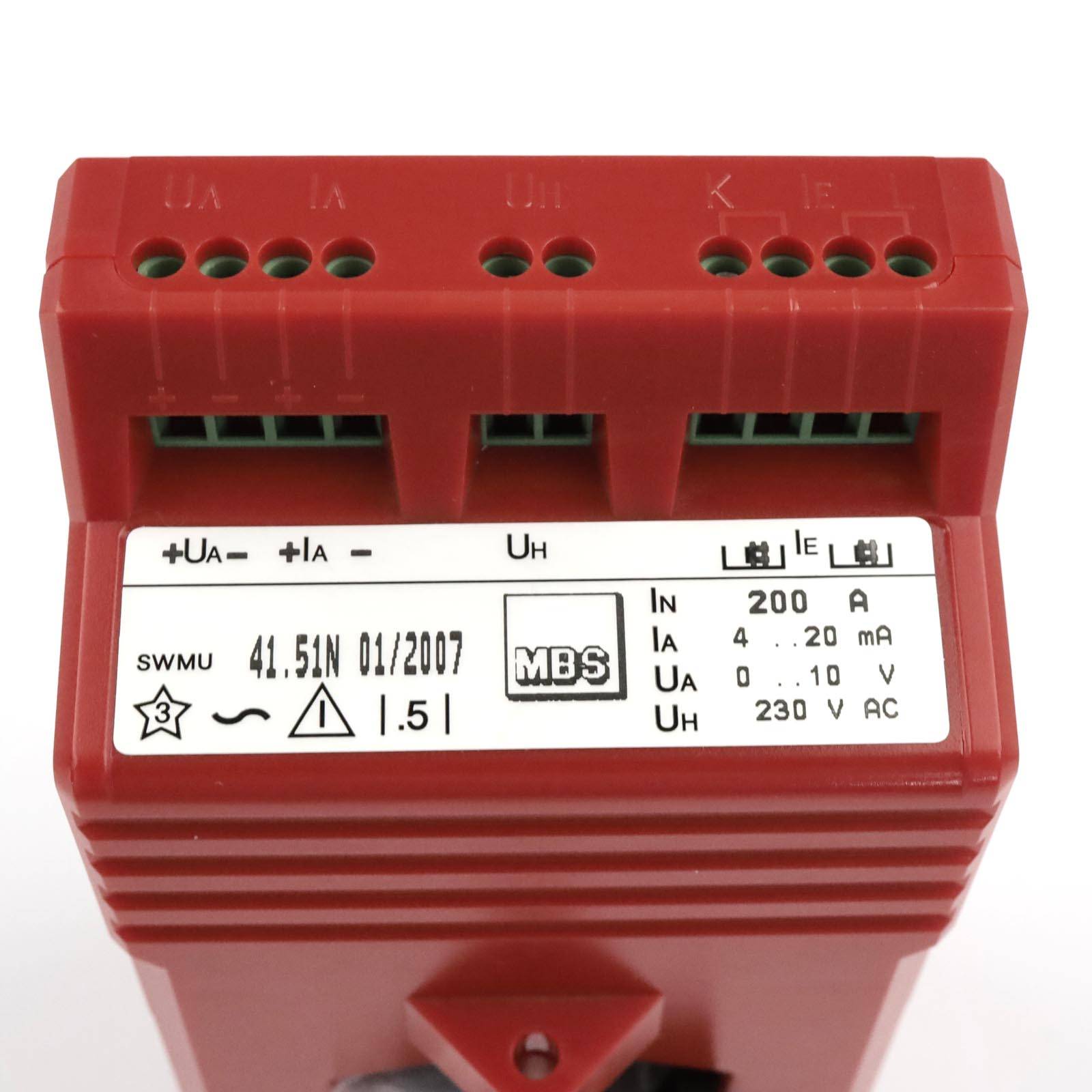 MBS Messumformer SWMU 41.51N OVP-1