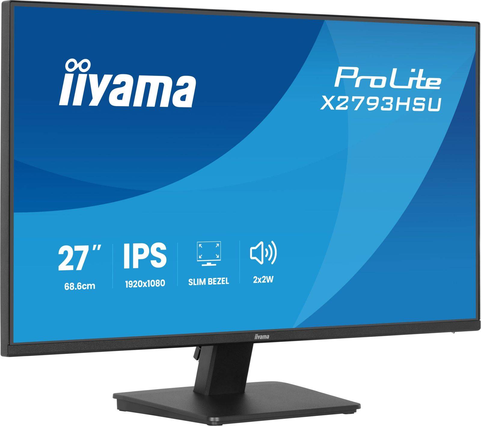 iiyama ProLite X2793HSU-B1 Monitor 68,5 cm (27"") mattschwarz-1