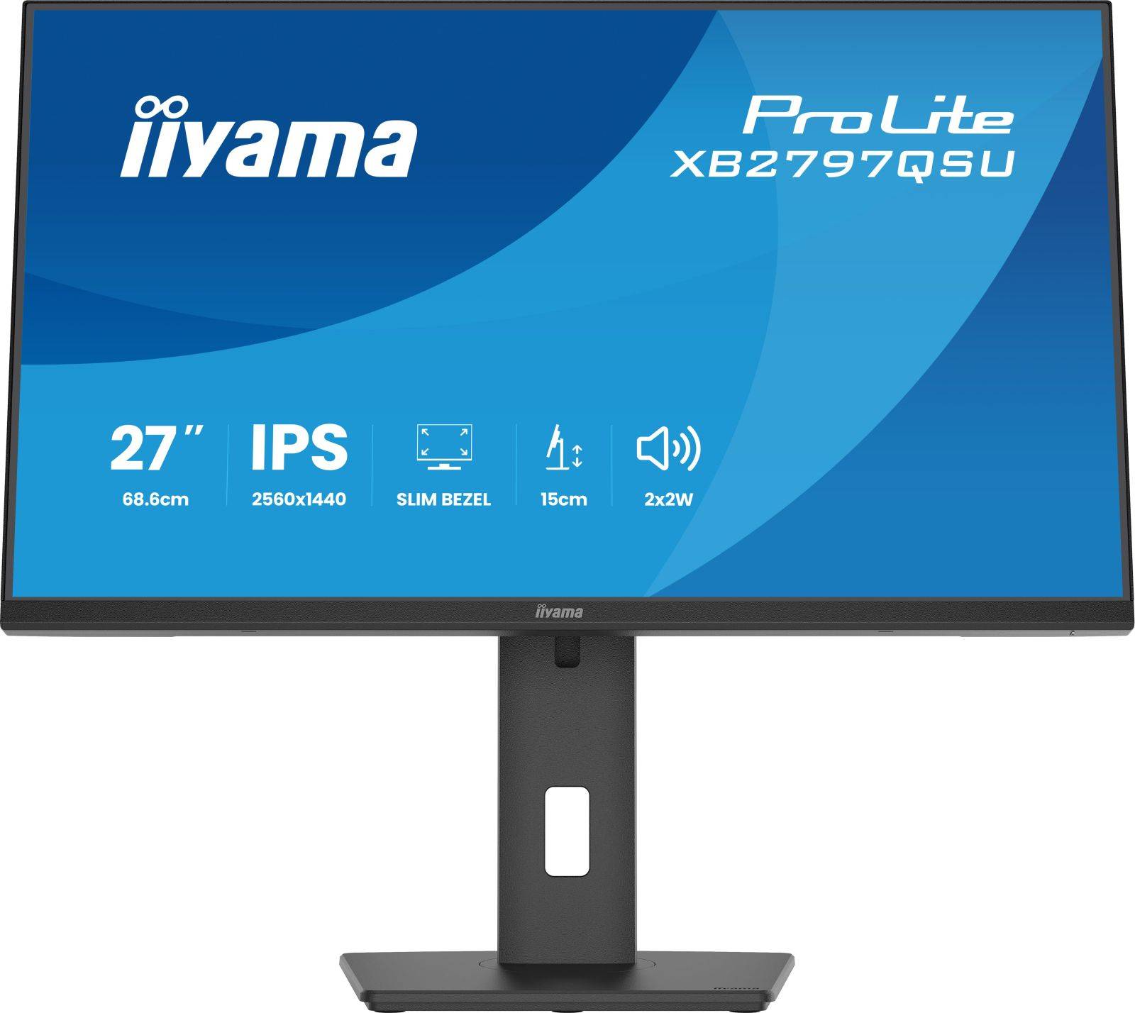 iiyama ProLite XB2797QSU-B1 Monitor 68,6 cm (27"") mattschwarz-2