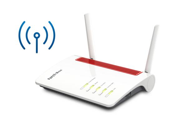 FRITZ!Box 6850 4G WiFi 5 (WLAN AC) Router, Dualband, max. 1.300 Mbit/s, 4G/LTE