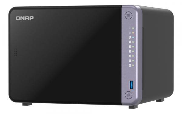QNAP 6-bay desktop NAS - AL524 4C 2.0GHz DDR4 2 x 10GbE SFP+ 2 2 - Storage Server - NAS-0