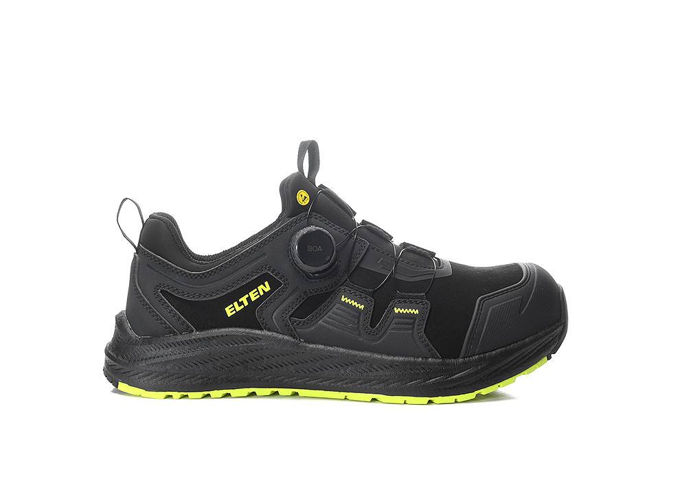Sicherheitshalbschuh IVAR XXNF BOA® black-lime Low ESD S3S, Gr. 42-1