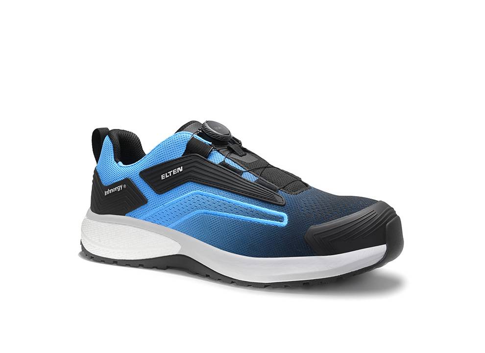 Sicherheitshalbschuh TORNADO XXSW BOA® black-blue Low ESD S1PS, Gr. 39-0