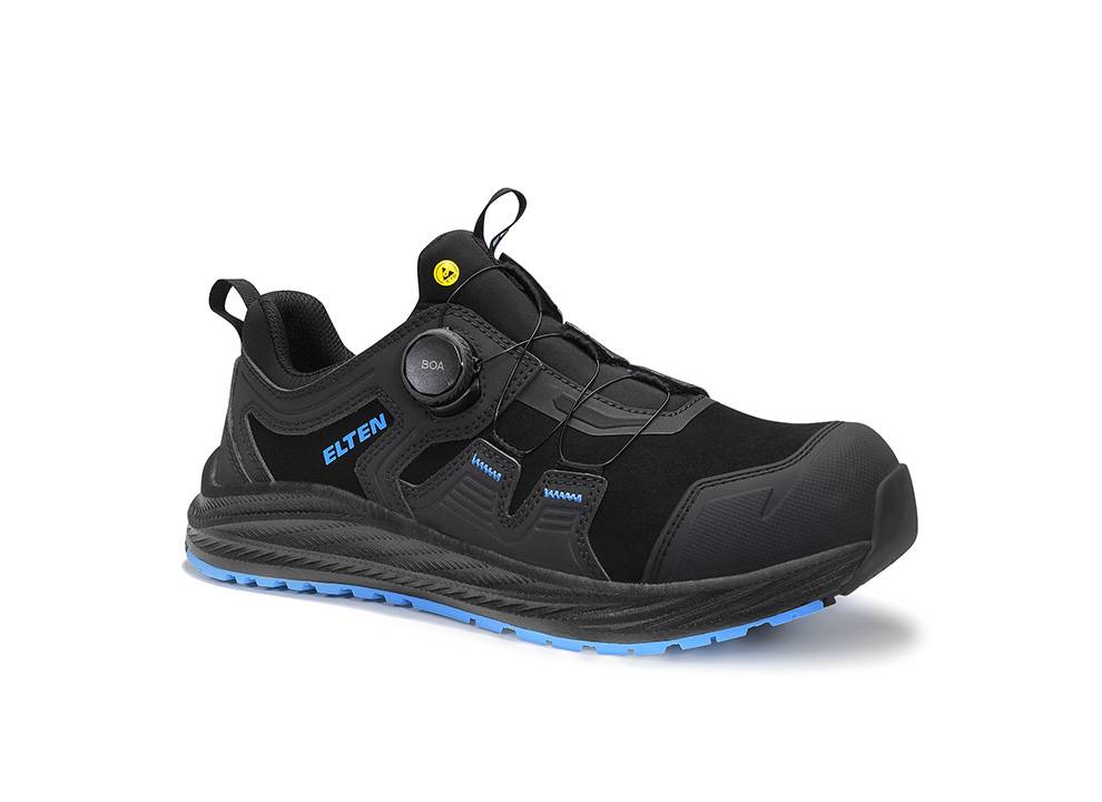 Sicherheitshalbschuh IVAR XXNF BOA® black-blue Low ESD S3S, Gr. 46-0