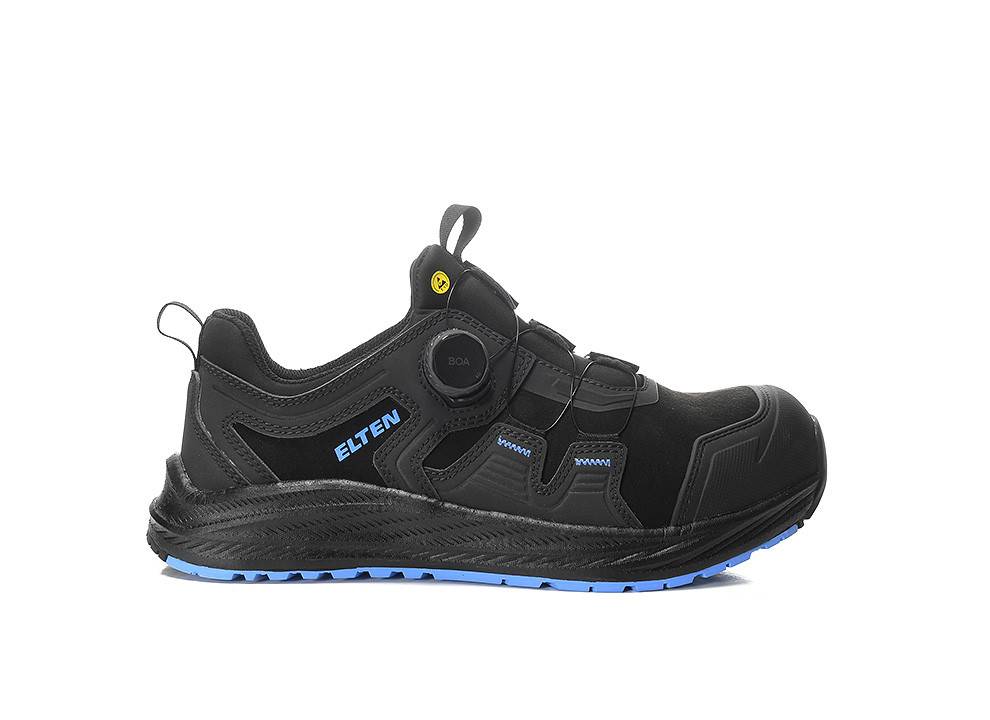 Sicherheitshalbschuh IVAR XXNF BOA® black-blue Low ESD S3S, Gr. 46-1