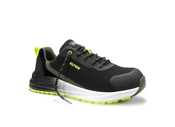Sicherheitshalbschuh LEEVI XXNF black-lime Low ESD S3S, Gr. 42