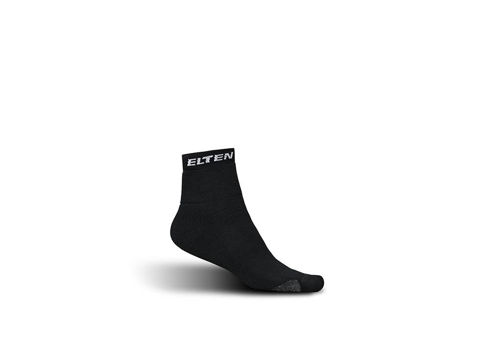 Arbeitssocke ELTEN Perfect Fit-Socks Air Mid ESD (Carbon), Gr. 43-46-0