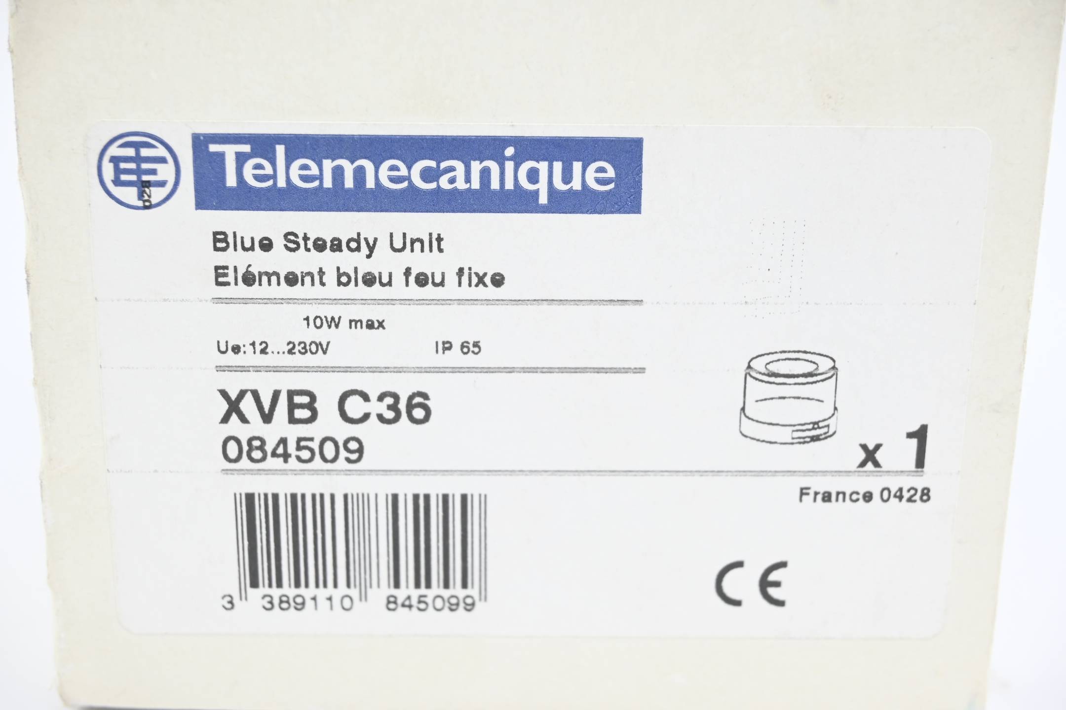 Schneider Electric Leuchtelement Dauerl.,bl 12-230V XVBC36-3