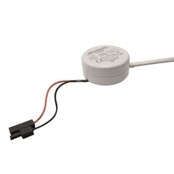 BRUM LED Konverter 350mA 5-7W 17652000 dimmbar Phasenabschnitt, rund 51x24mm Techn.Licht/Wohnraum