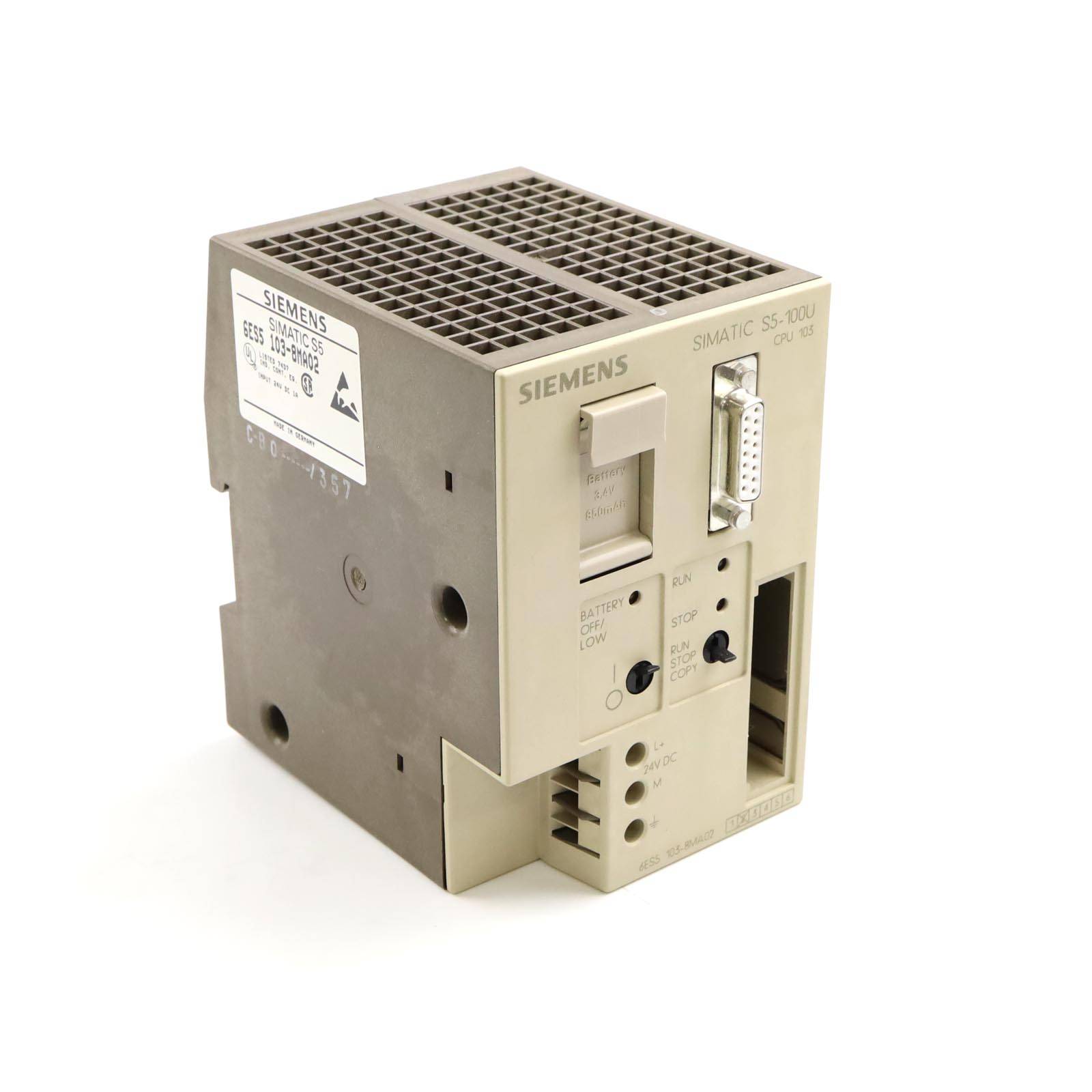 Simatic S5 CPU103 6ES5 103-8MA02 OVP-2