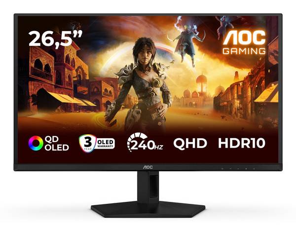 AOC Gaming Q27G41ZDF - G4 Series - OLED-Monitor - Gaming - 68.6 cm (27")