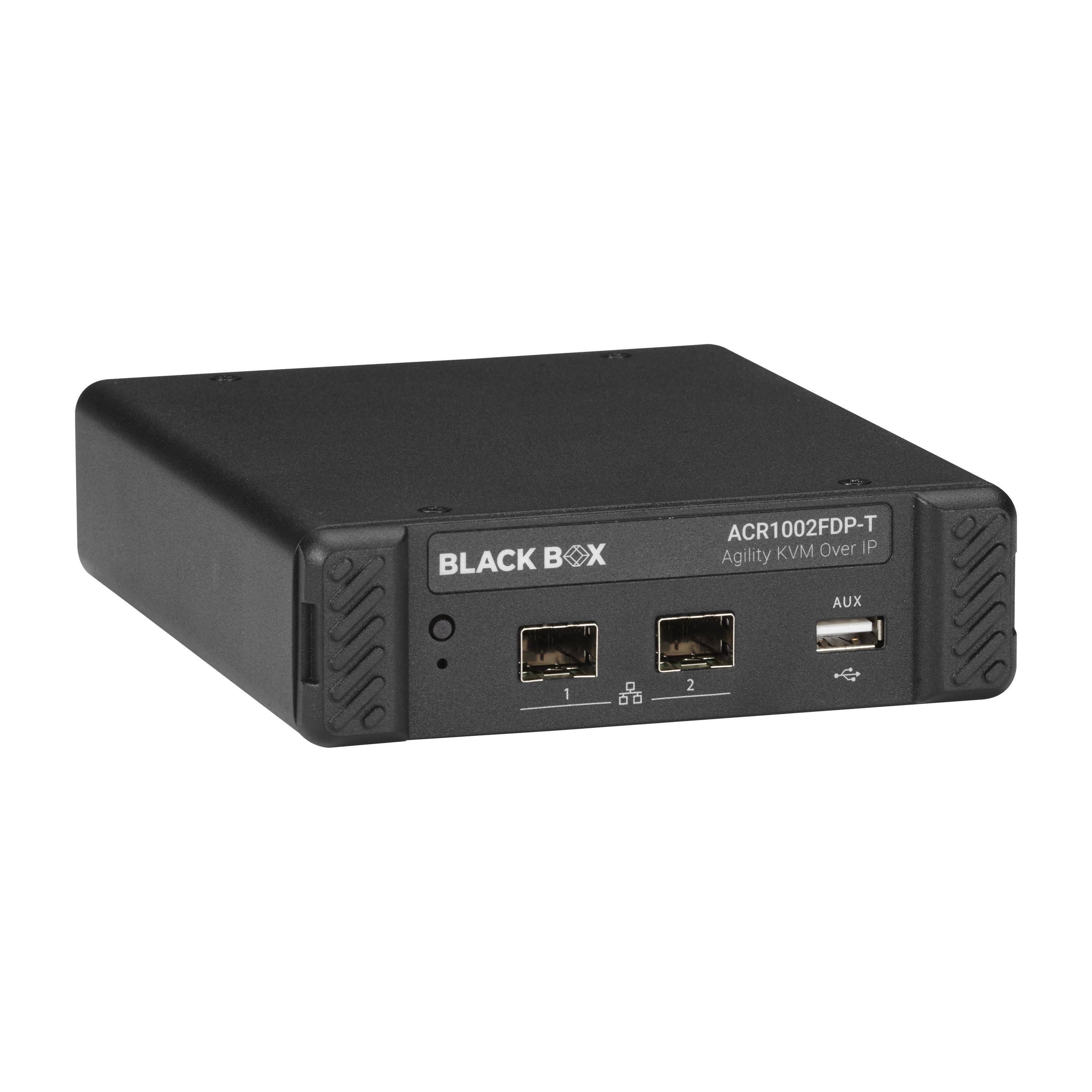 KVM-Over-IP Fiber Extender Transmitter - Dual-Monitor, DisplayPort, USB 2.0-0
