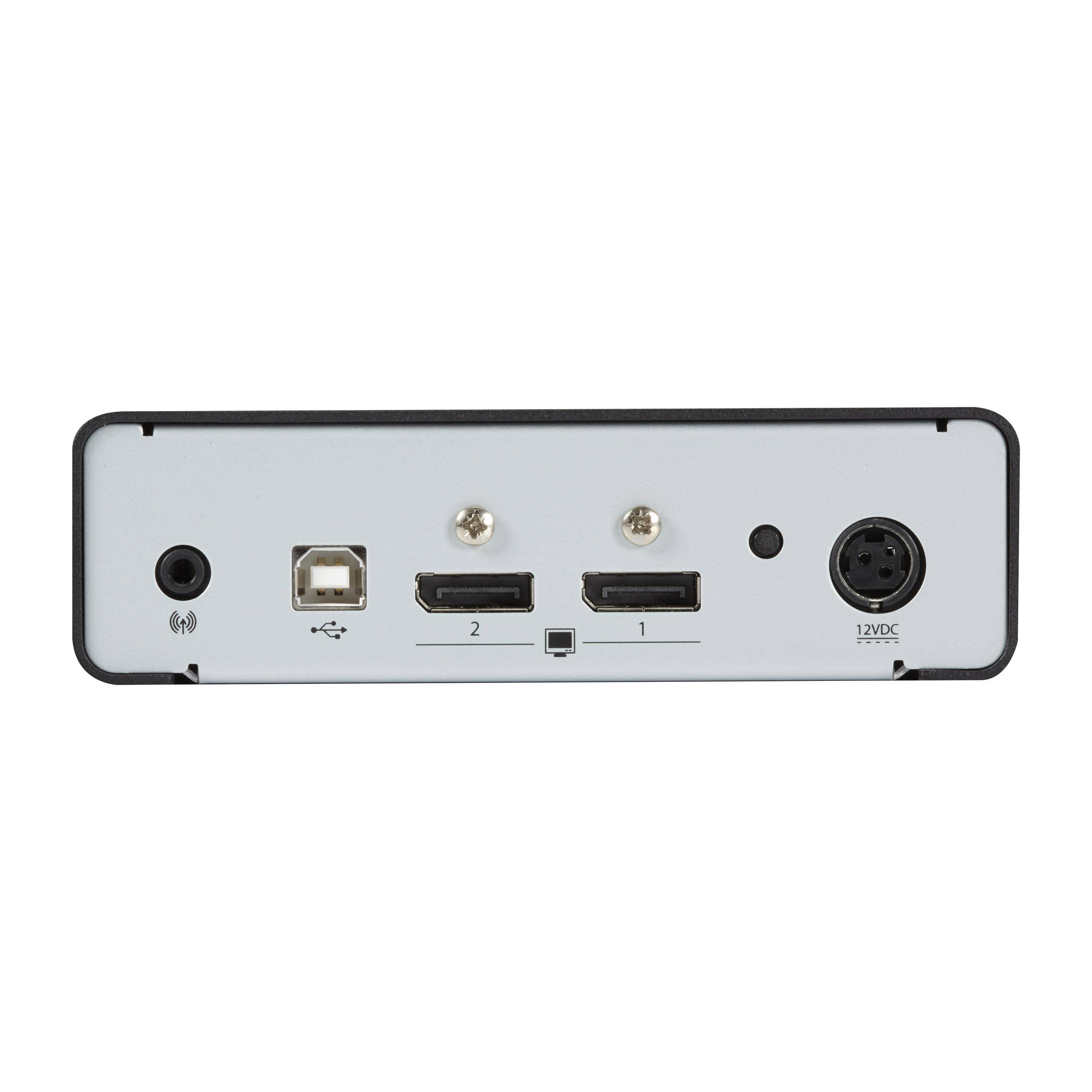 KVM-Over-IP Fiber Extender Transmitter - Dual-Monitor, DisplayPort, USB 2.0-2