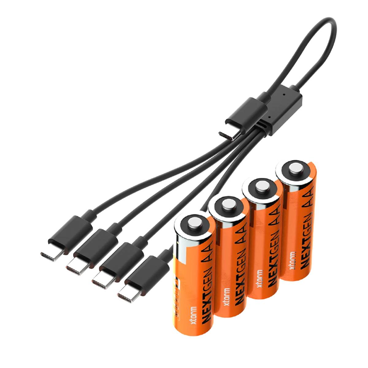 Xtorm XNG2AB4, Wiederaufladbarer Akku, AA, 3,7 V, 4 Stück(e), Endnutzer, 570 mAh-1