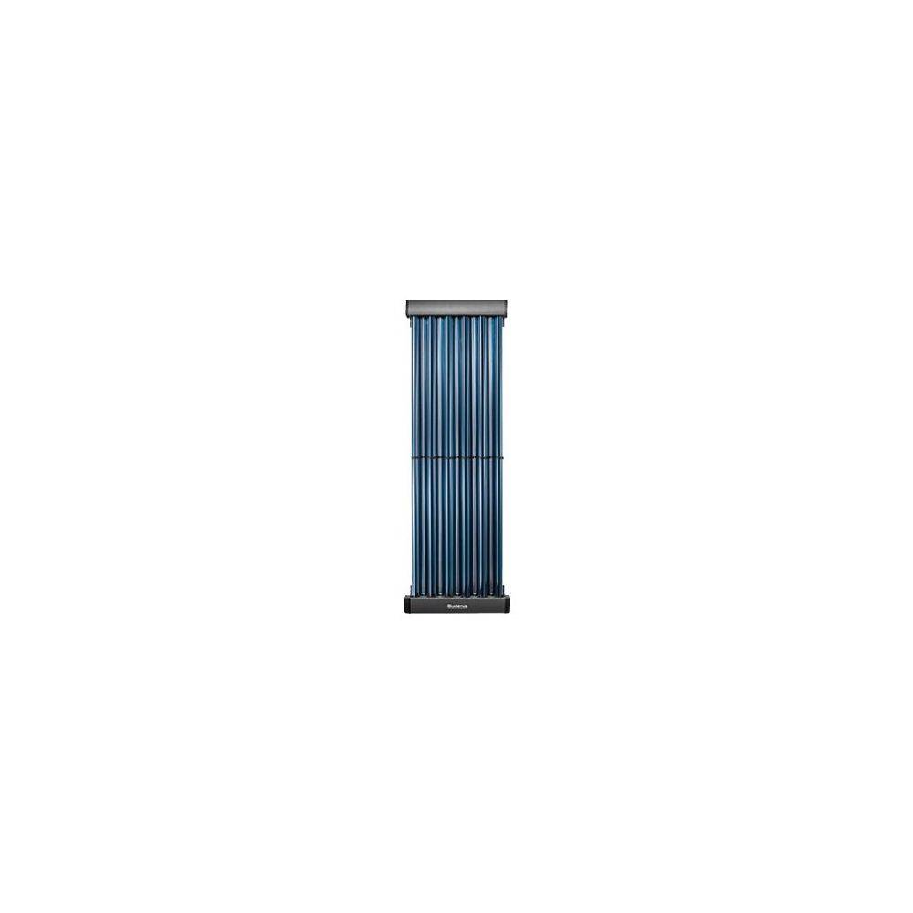 Buderus Logaplus Paket S73, 4x Vakuumkollektor SKR10, Aufdachmontage, WW-Speicher SMS310S-B, SM100, 4, 88m2, Silber-2
