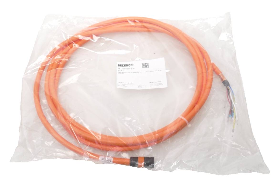 Beckhoff Motoranschlussleitung 4m | ZK4704-0421-2040-1