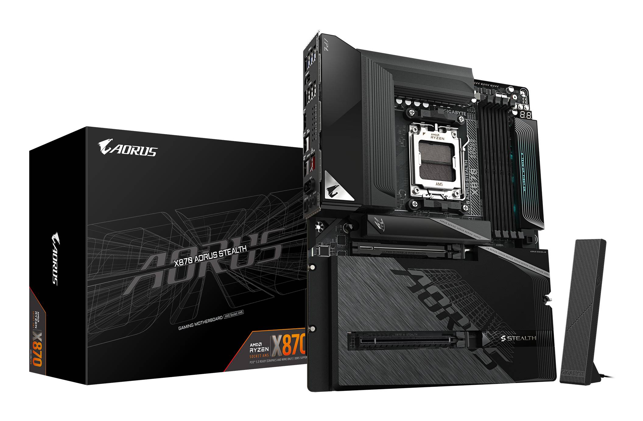 Gigabyte X870 AORUS STEALTH (X870,AM5,ATX,DDR5)-0