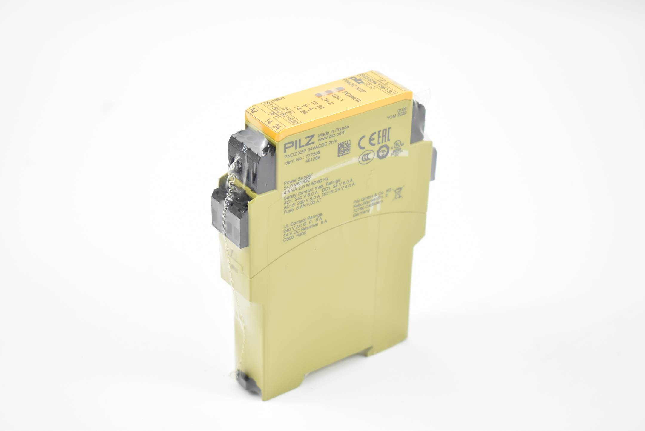 Pilz Not-Aus Schaltgerät PNOZ X2P 24VACDC 2n/o PNOZX2P24VACDC 2n/o (777303)-2
