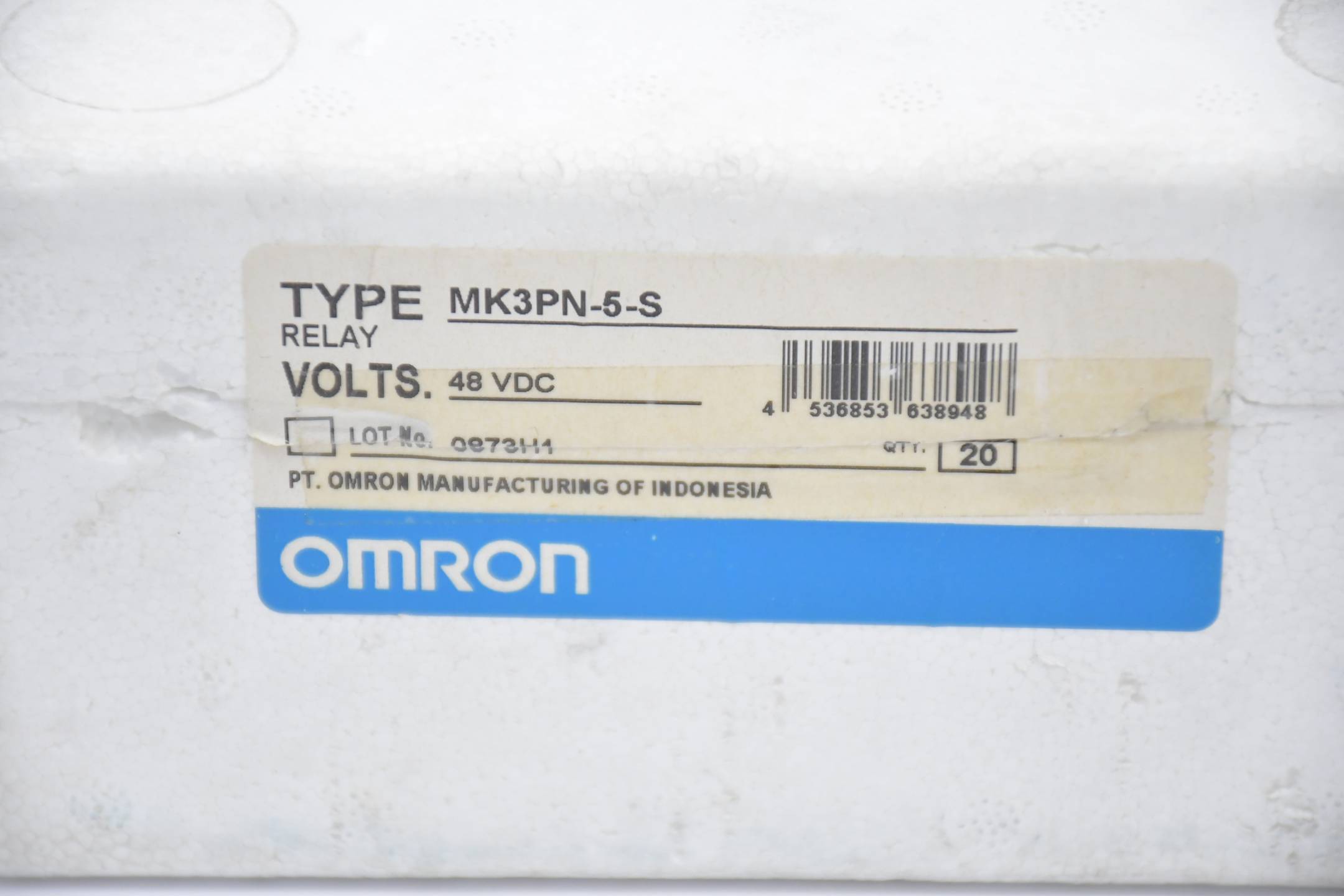 Omron Universalrelais 20 Stück 48 VDC ( MK3PN-5-S )-1