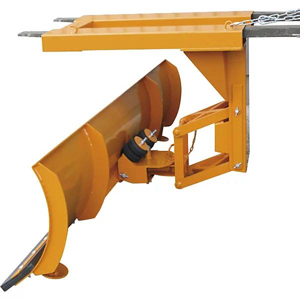 Schneeschild für Gabelstapler mit Polyurethanschürfleiste Schildbreite 1800 mm enzianblau 200 x 80 mm.-3
