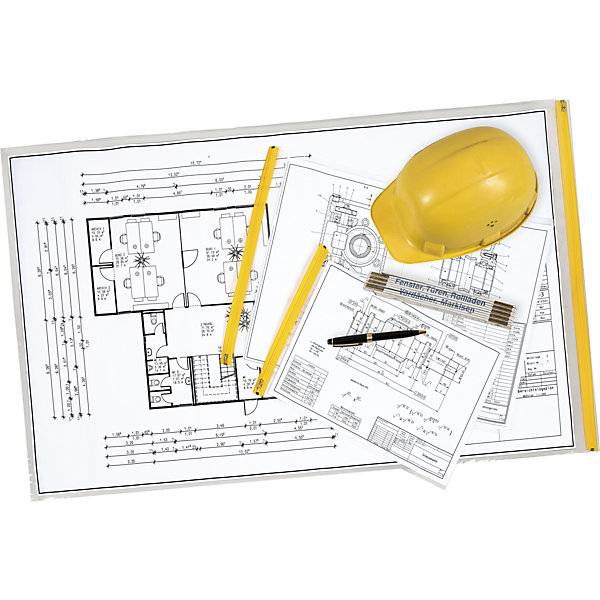 Planschutztasche VE 5 Stk Format 900 x 1400 mm transparent. 86194949 861949 49-2
