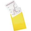Magnet-Sichttasche aus Hart-PVC VE 10 Stk Format DIN A4 hoch gelb. 86197249 861972 49